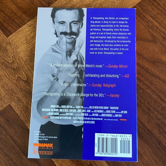 TRAINSPOTTING SCREENPLAY BY JOHN HODGE - BASIS FOR 1996 FILM! - Picture 2 of 5